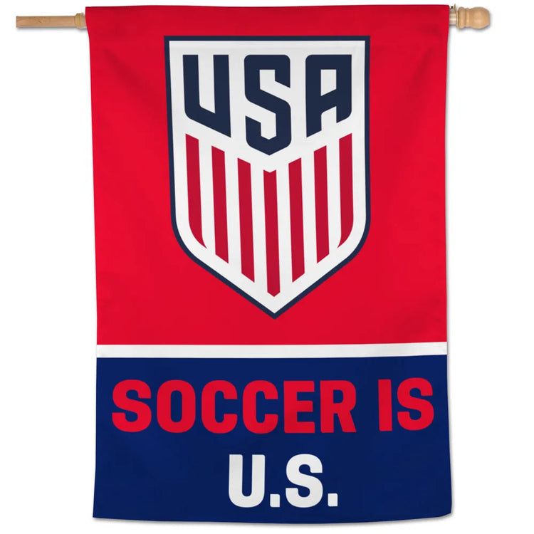 28"x40" US National Soccer House Flag