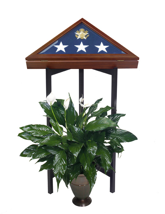 Tri-Column Display Stand for 5x9.5 Flag Case