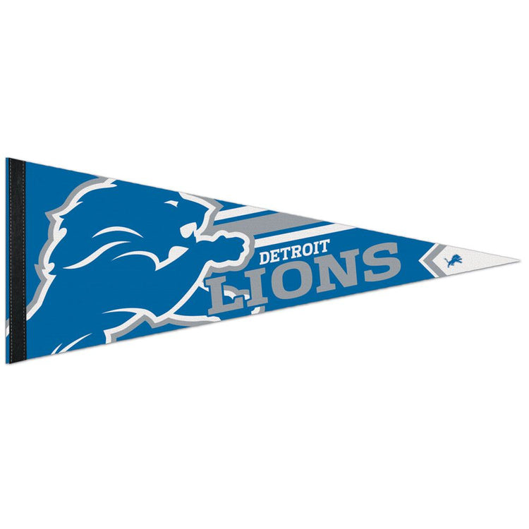 12"x30" Detroit Lions Premium Pennant