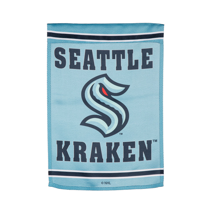 12.5"x18" Seattle Kraken Double-Sided Garden Flag