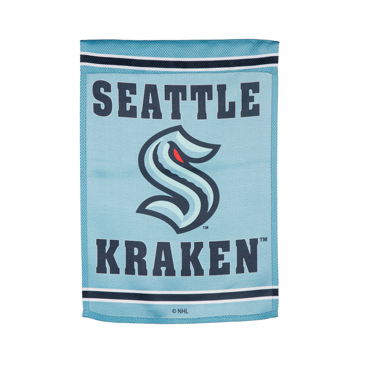 12.5"x18" Seattle Kraken Double-Sided Garden Flag