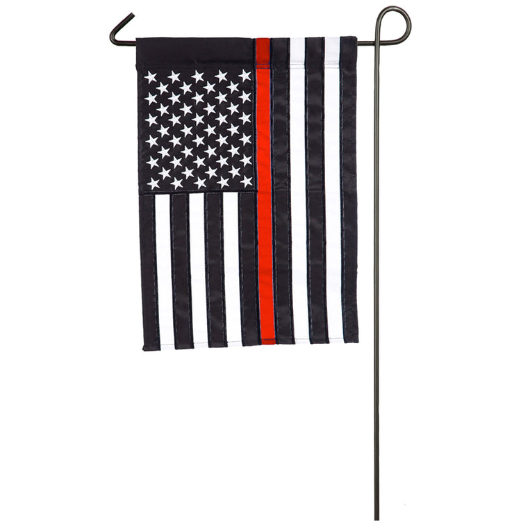 Thin Red Line American Garden Flag