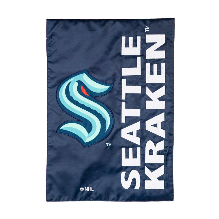 12.5"x18" Seattle Kraken Double-Sided Garden Flag