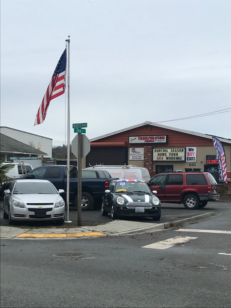 20' 1-Piece External Halyard Aluminum Flagpole - 22'x2"x3"x.125"