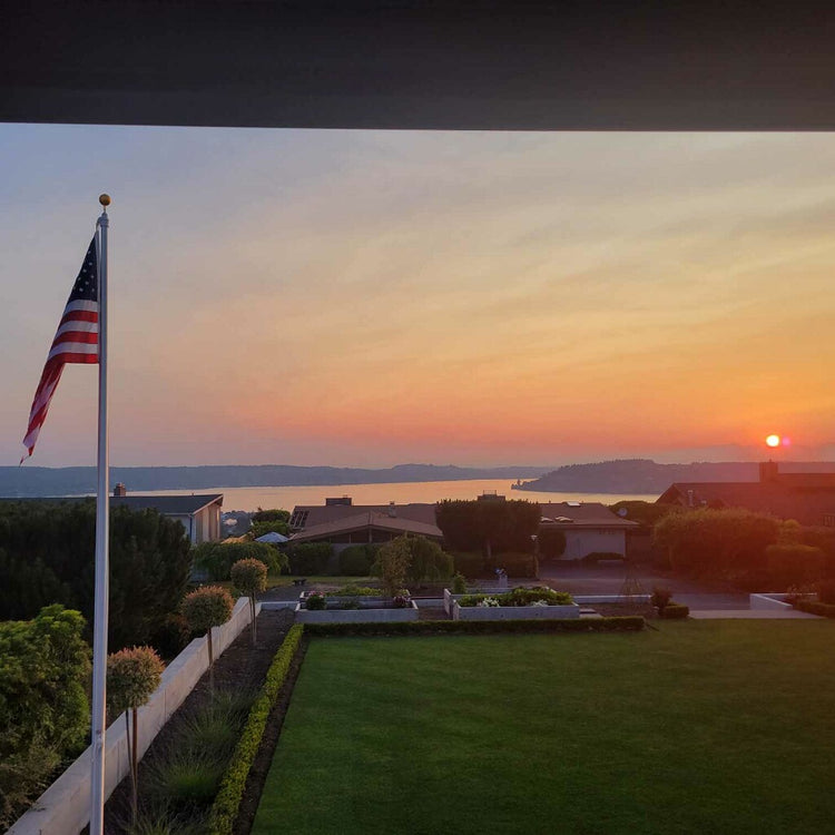 20' 1-Piece External Halyard Aluminum Flagpole - 22'x2"x3"x.125"