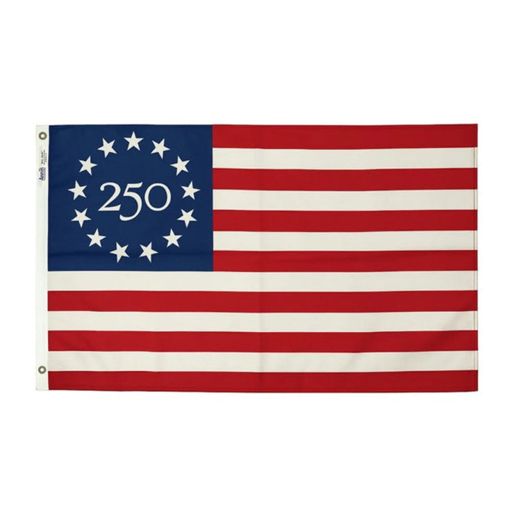 3x5 America 250 Betsy Ross Style Sewn Nylon Flag - Limited Edition