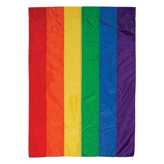 28"x40" Rainbow Pride Sewn House Flag