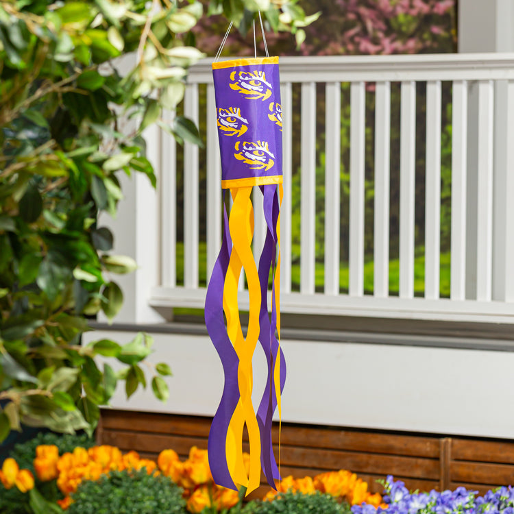 40" Louisiana State University Tigers Windsock