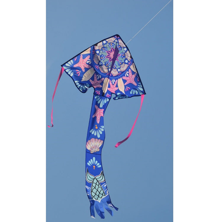 Mermaid Mandala Easy Flyer Kite