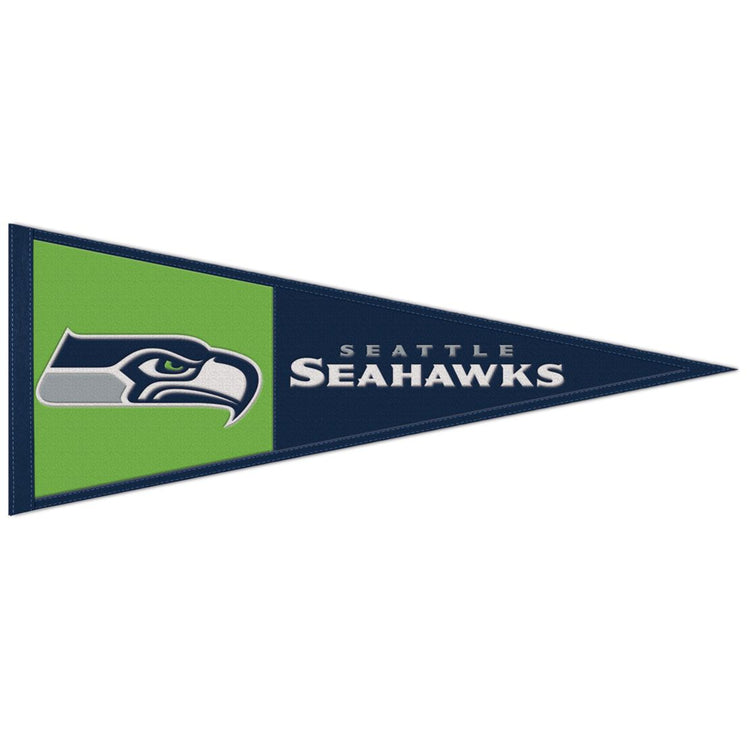 13"x32" Seattle Seahawks Wool Pennant