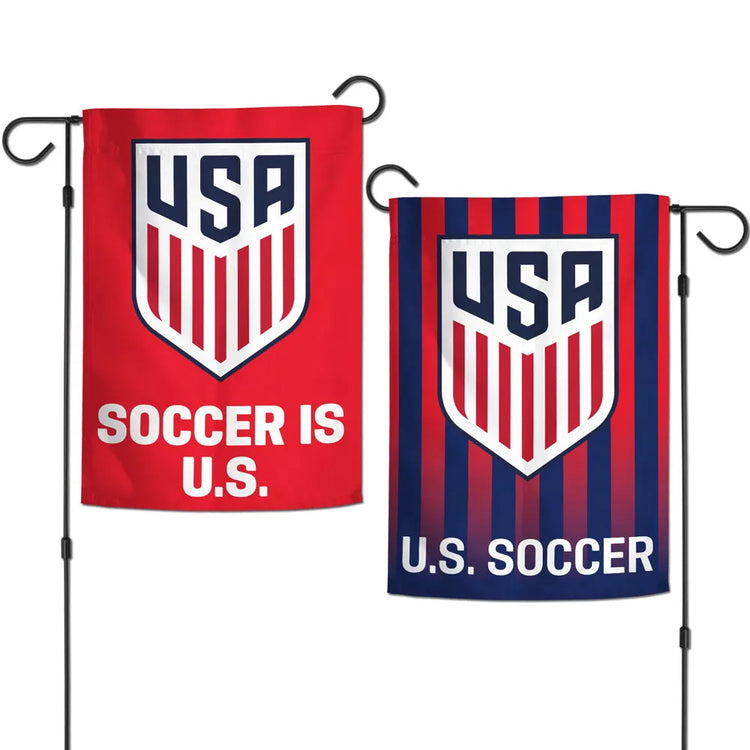 12.5"x18" US National Soccer Double-Sided Garden Flag