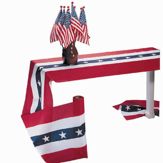 18"x20' Stars & Stripes Poly-Cotton Bunting