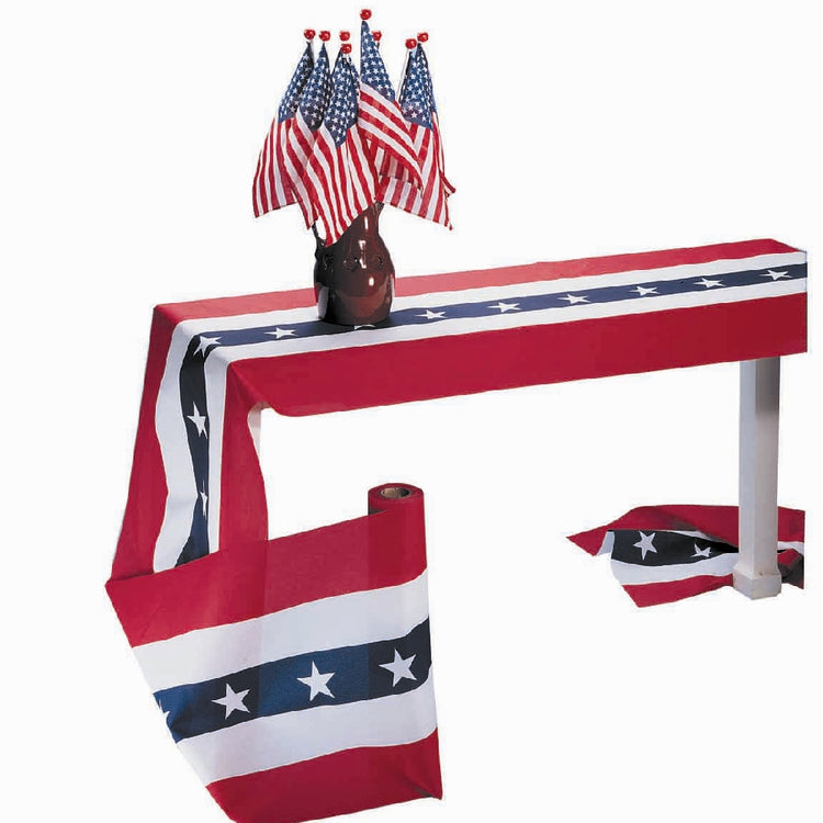 18"x20' Stars & Stripes Poly-Cotton Bunting