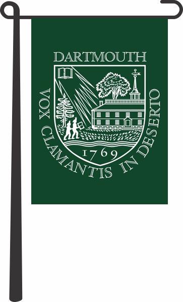 13"x18" Dartmouth College Garden Flag