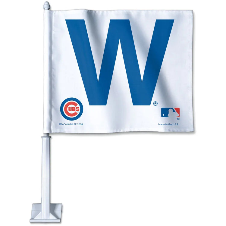 11.75"x14" Chicago Cubs Car Flag