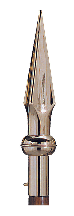 9" Gold ABS Plastic Universal Spear Ornament