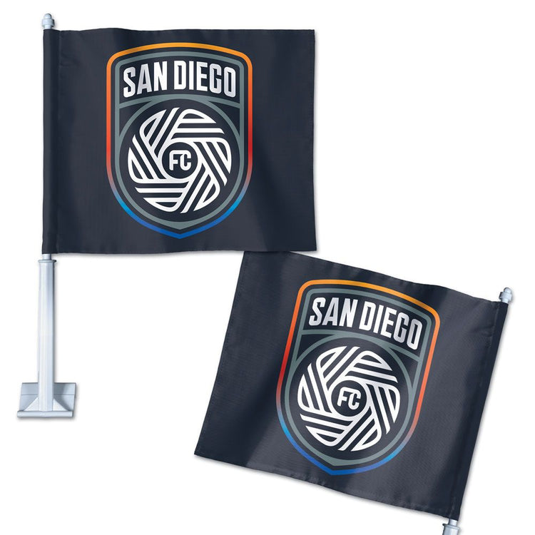 11.75"x14" San Diego FC Car Flag