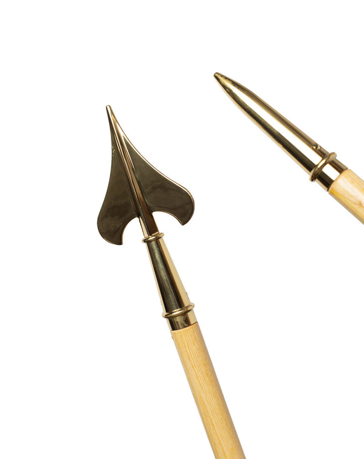 Ash Guidon Flagpole - Chrome