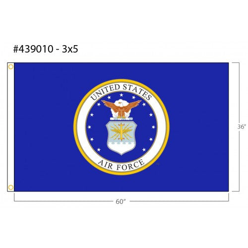 3x5 US Air Force Department Seal Outdoor Nylon Flag