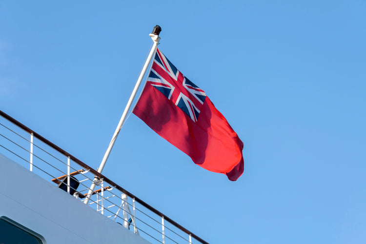 12"x18" British Red Ensign Nylon Flag