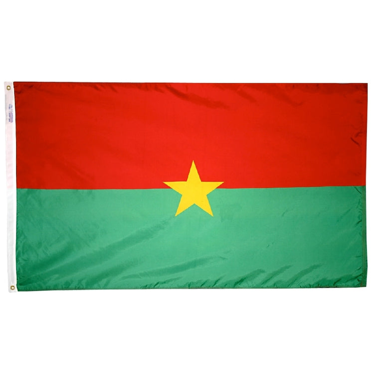 3x5 Burkina Faso Outdoor Nylon Flag
