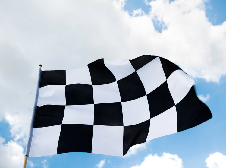 4x6 Black & White Checkered Racing Outdoor Nylon Flag