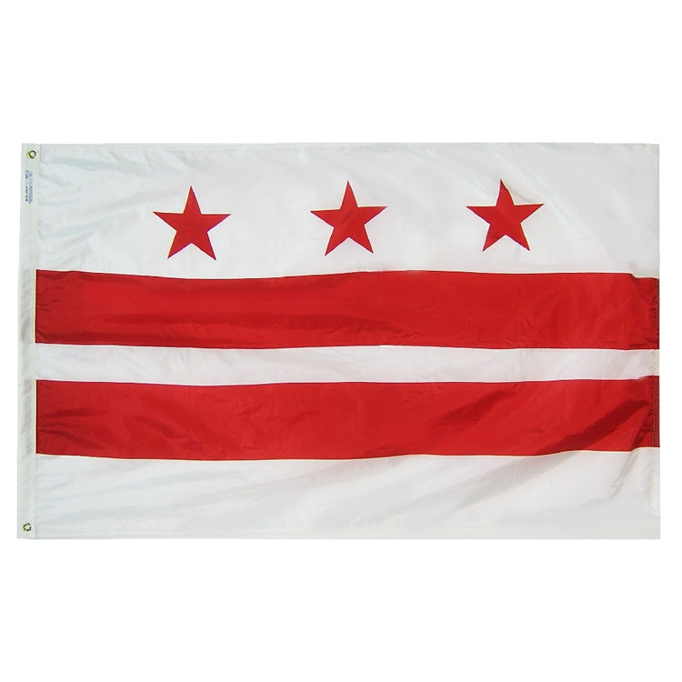 3x5 District of Columbia Nylon Flag