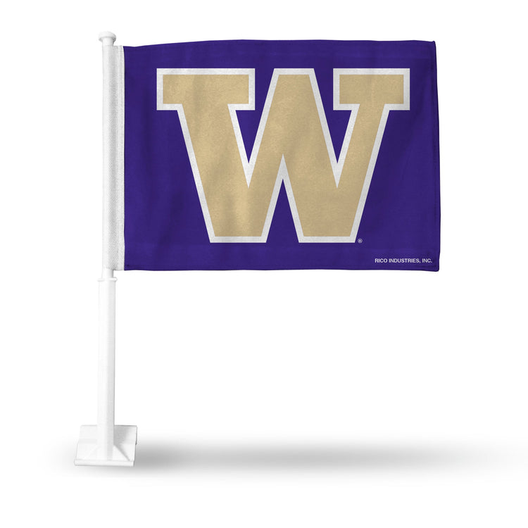 11"x15" University of Washington Huskies Car Flag