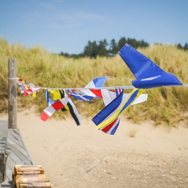 Nautical Code Signal Flag Pennant String - 40'