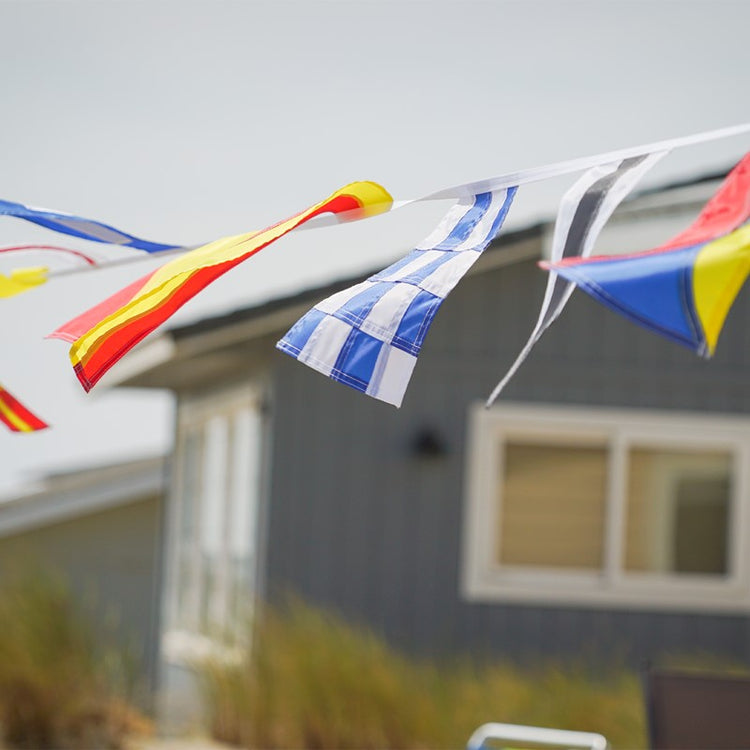 Nautical Code Signal Flag Pennant String - 40'