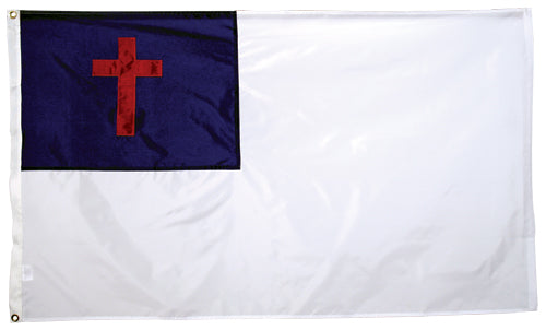3x5 Christian Sewn Outdoor Nylon Flag