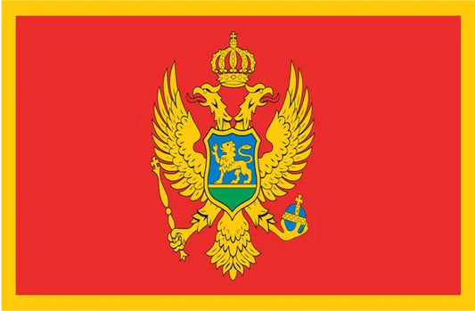 3x5 Montenegro Outdoor Nylon Flag