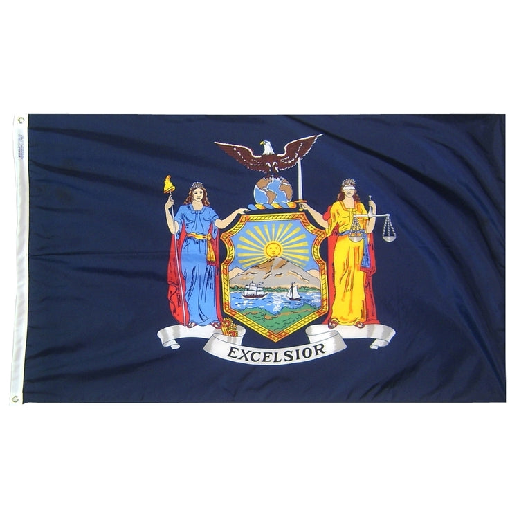 12'x18' New York State Outdoor Nylon Flag