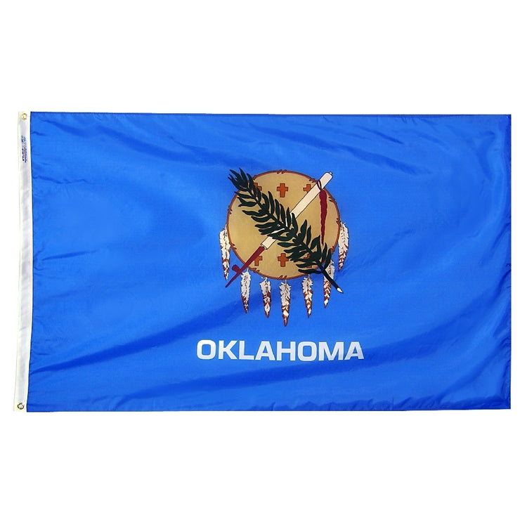 6x10 Oklahoma State Outdoor Nylon Flag