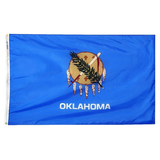 3x5 Oklahoma State Outdoor Nylon Flag