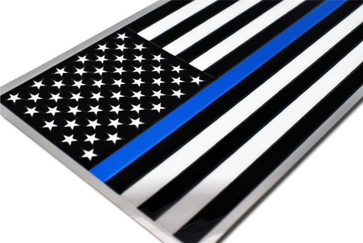 Thin Blue Line American Police Support Premium Decal