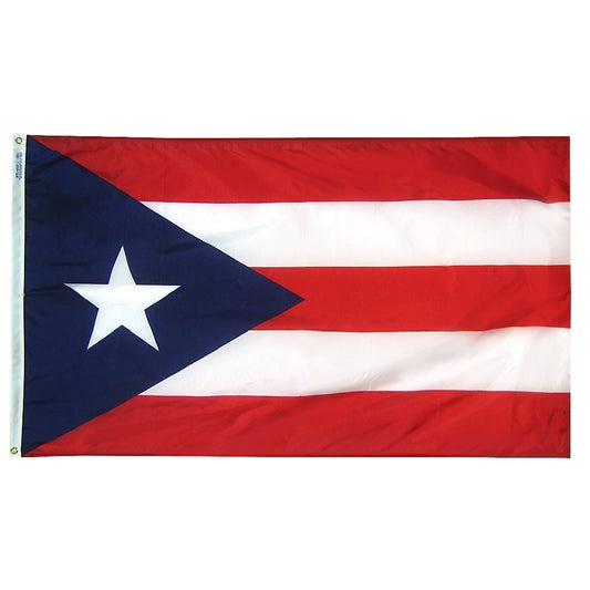 12"x18" Puerto Rico Outdoor Nylon Flag