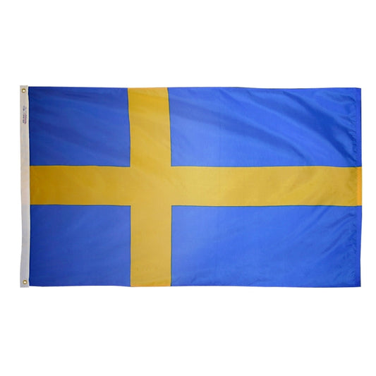 6x10 Sweden Outdoor Nylon Flag