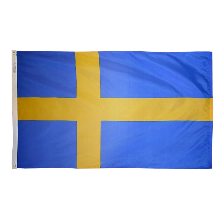 3x5 Sweden Outdoor Nylon Flag