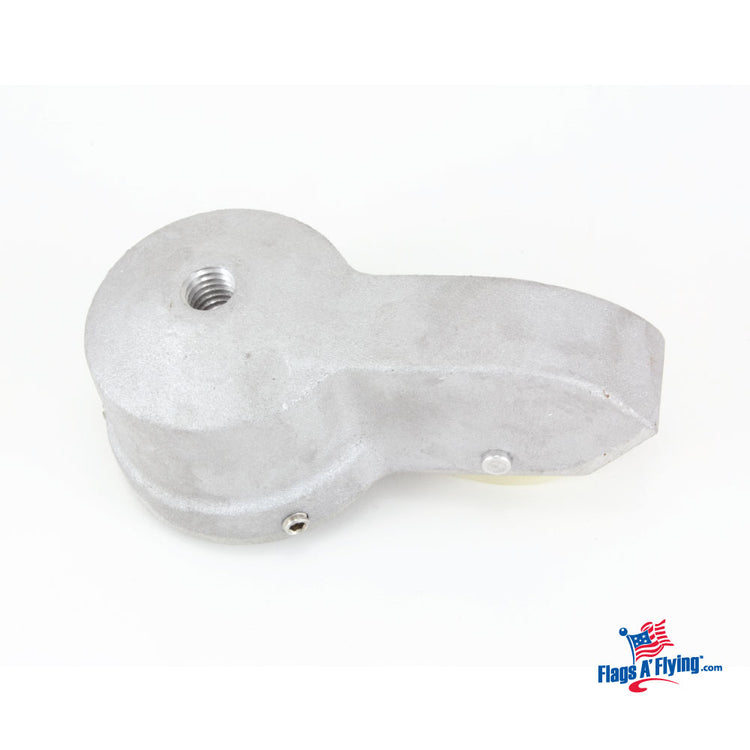 20' 1-Piece External Halyard Aluminum Flagpole - 22'x2"x3"x.125"