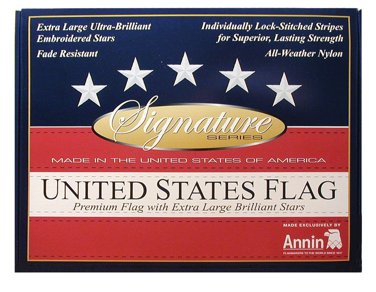 4x6 American Outdoor Signature Series Nylon Flag
