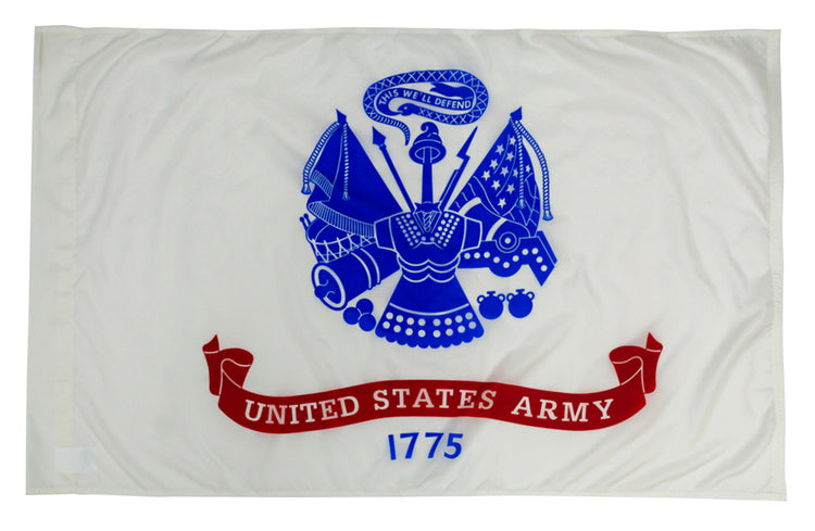 2.5x4 US Army Outdoor Nylon Flag with Sleeve