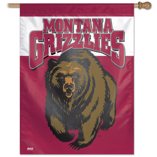 27"x37" University of Montana Grizzlies House Flag