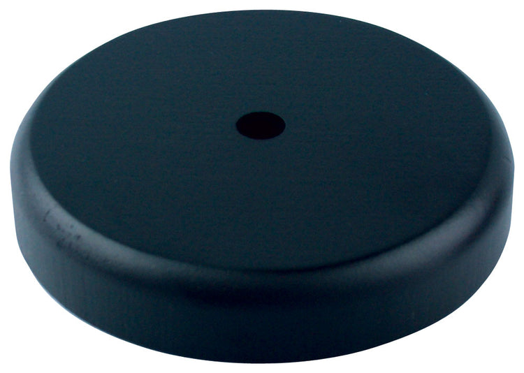 1 Hole 12"x18" Black Wood Flag Base