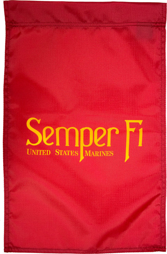 12"x18" US Marine Corps Semper Fi Nylon Garden Flag