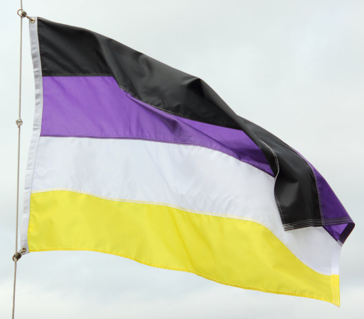 3x5 Non-Binary Pride Outdoor Nylon Flag