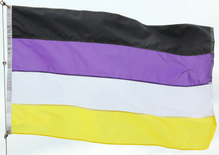 3x5 Non-Binary Pride Outdoor Nylon Flag
