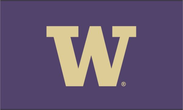 5x8 University of Washington Huskies Sewn Outdoor Flag