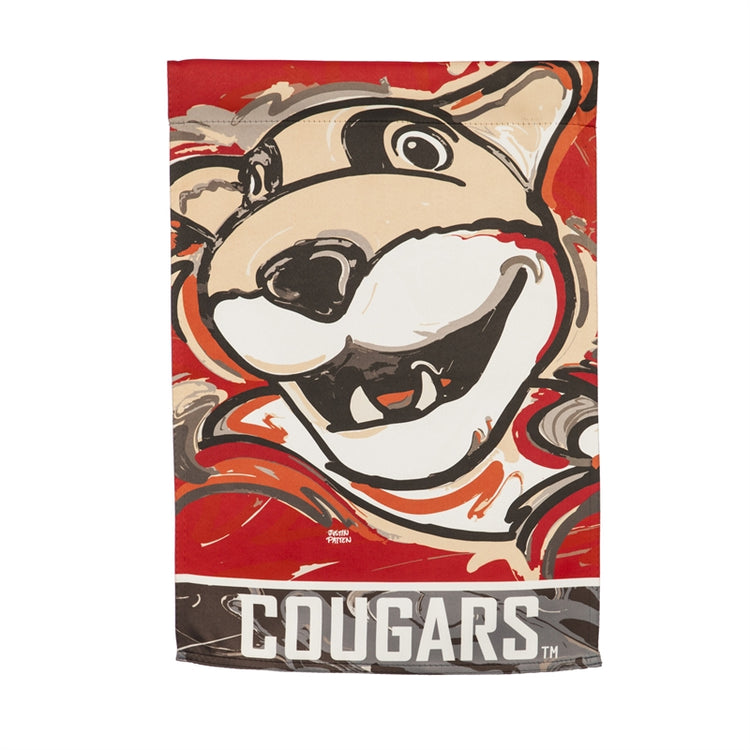 29"x43" Washington State Cougars Double-Sided House Flag