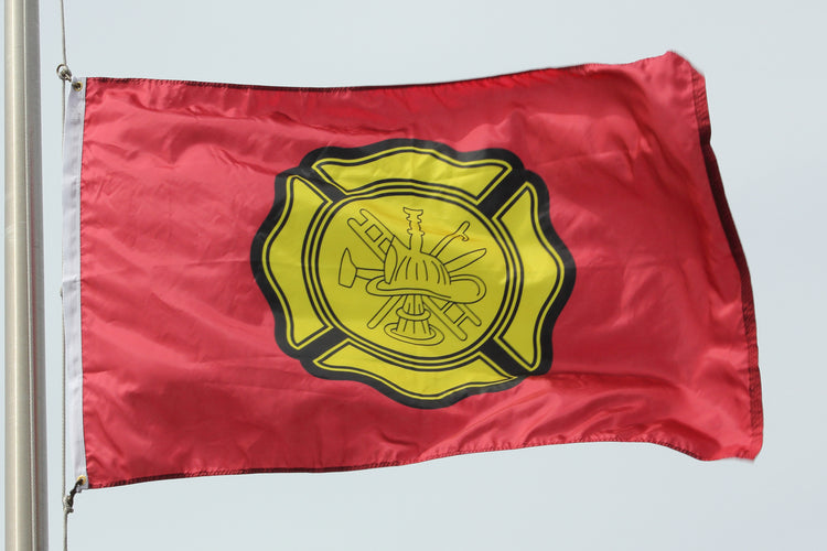 3x5 Fire Department Outdoor Nylon Flag